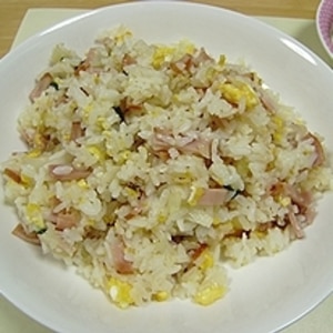 豚バラ肉のパラパラ炒飯